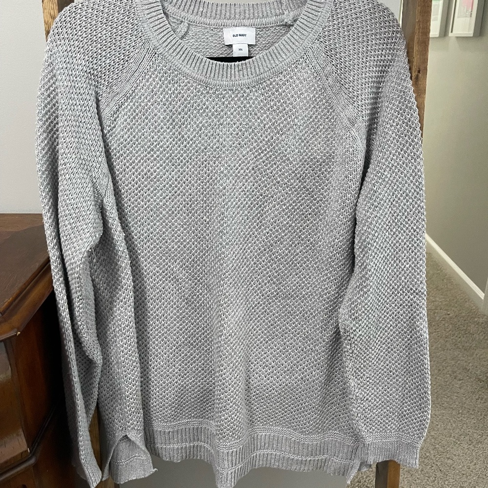 EUC XXL Old Navy gray sweater